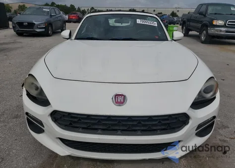 2017 Fiat 124 Spider Classica from USA, damaged, VIN JC1NFAEK9H0102197